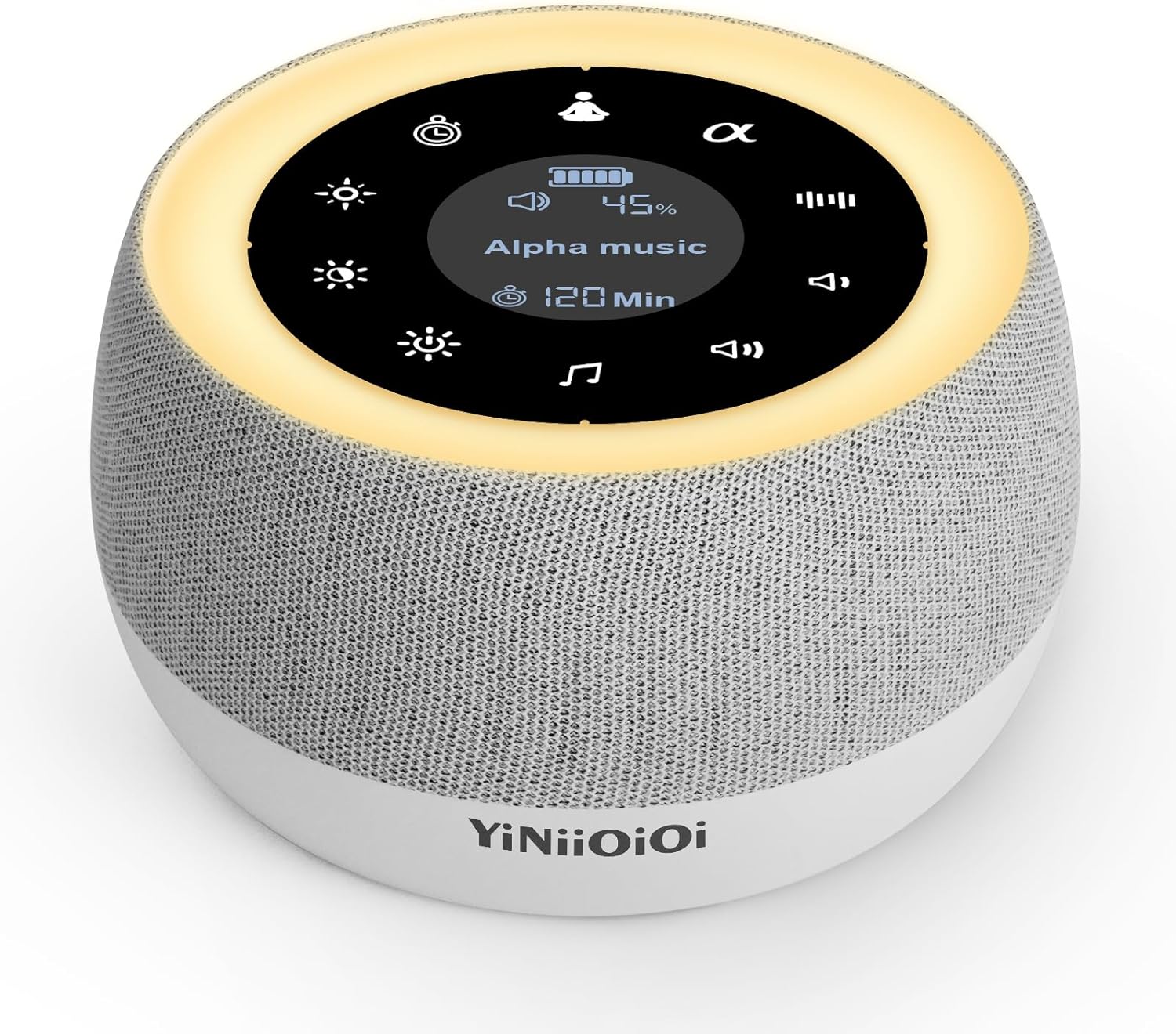 Sound Machine, White Noise Machine with 32 Soothing Sounds, 7 Night Lights, 20 Adjustable Volume, Timer, Memory Function, Sleep Sound Machine for Baby Kids Adult Baby and Home Travel