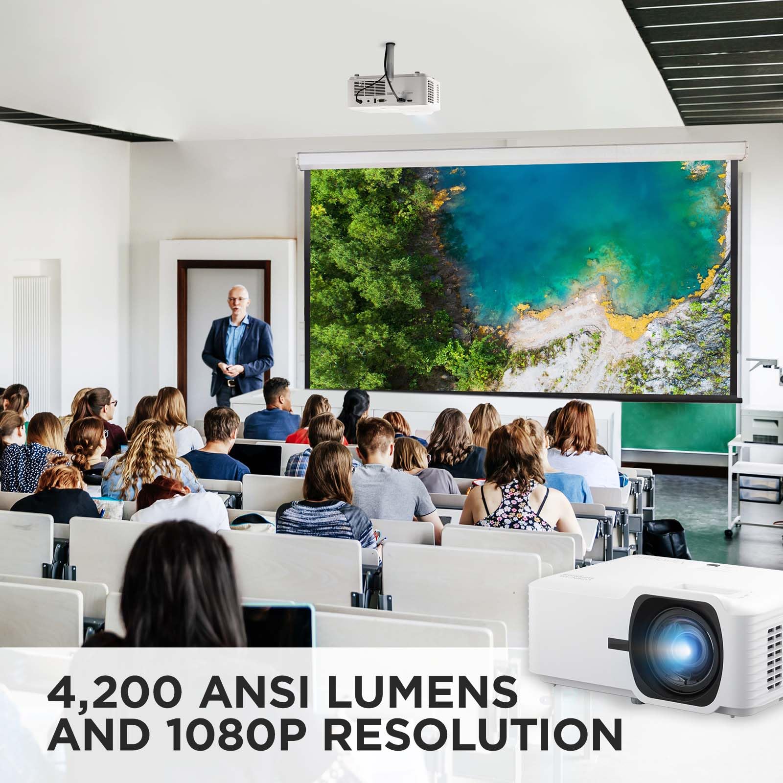 ViewSonic LS711HD 1080P (1280X800) Laser