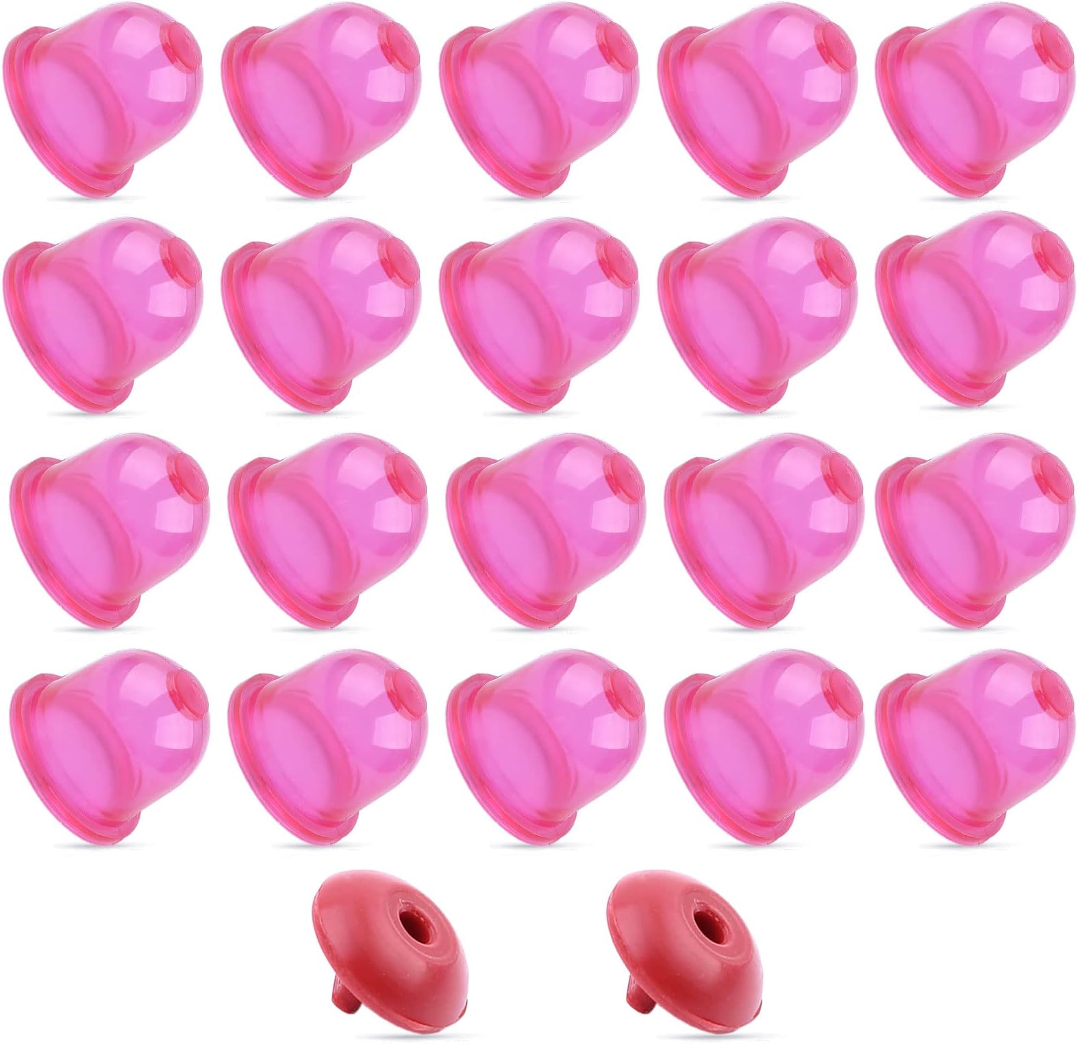 Adefol 20 x Carburetor Primer Bulb with Check Valve for Walbro 188-16 Carb Poulan Craftman 530-035497 ECHO STIHL String Trimmer Brush Cutter