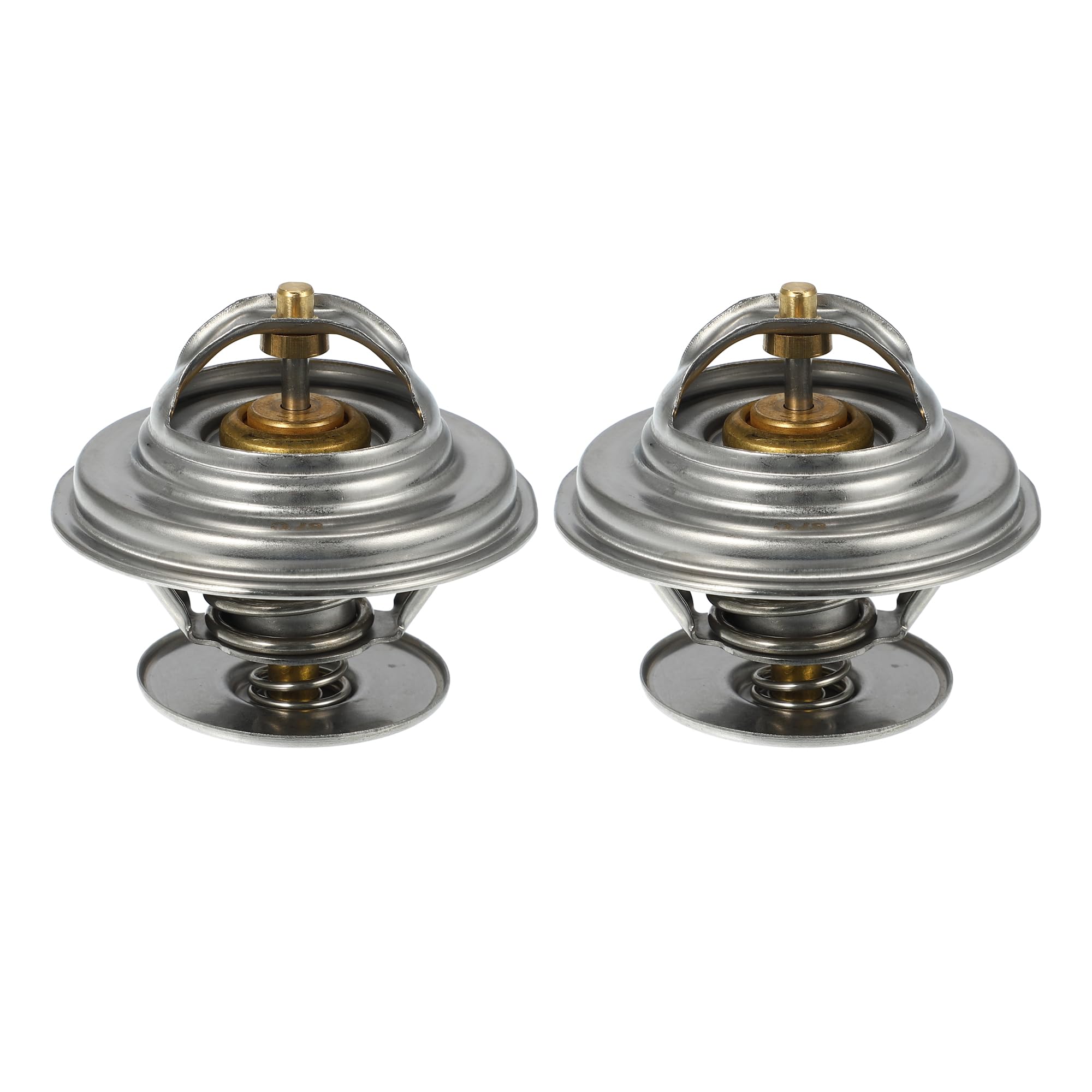 X AUTOHAUX 2Pcs 0022037675 Engine Coolant Thermostat Housing Assembly for Mercedes-Benz C280 1994-1997 for Mercedes-Benz C36 for AMG 1995-1997