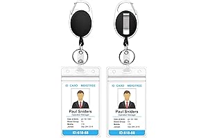 Carabiner Badge Holder: The Complete 2-Pack Solution for Secure and Effortless ID Display