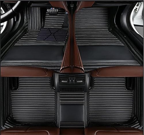 Miniatura 6 de OVINIX Alfombrillas personalizadas para el 99.9% de los sedán, SUV, deportes, todo tipo de clima, almohadillas de cuero, cobertura completa, forros