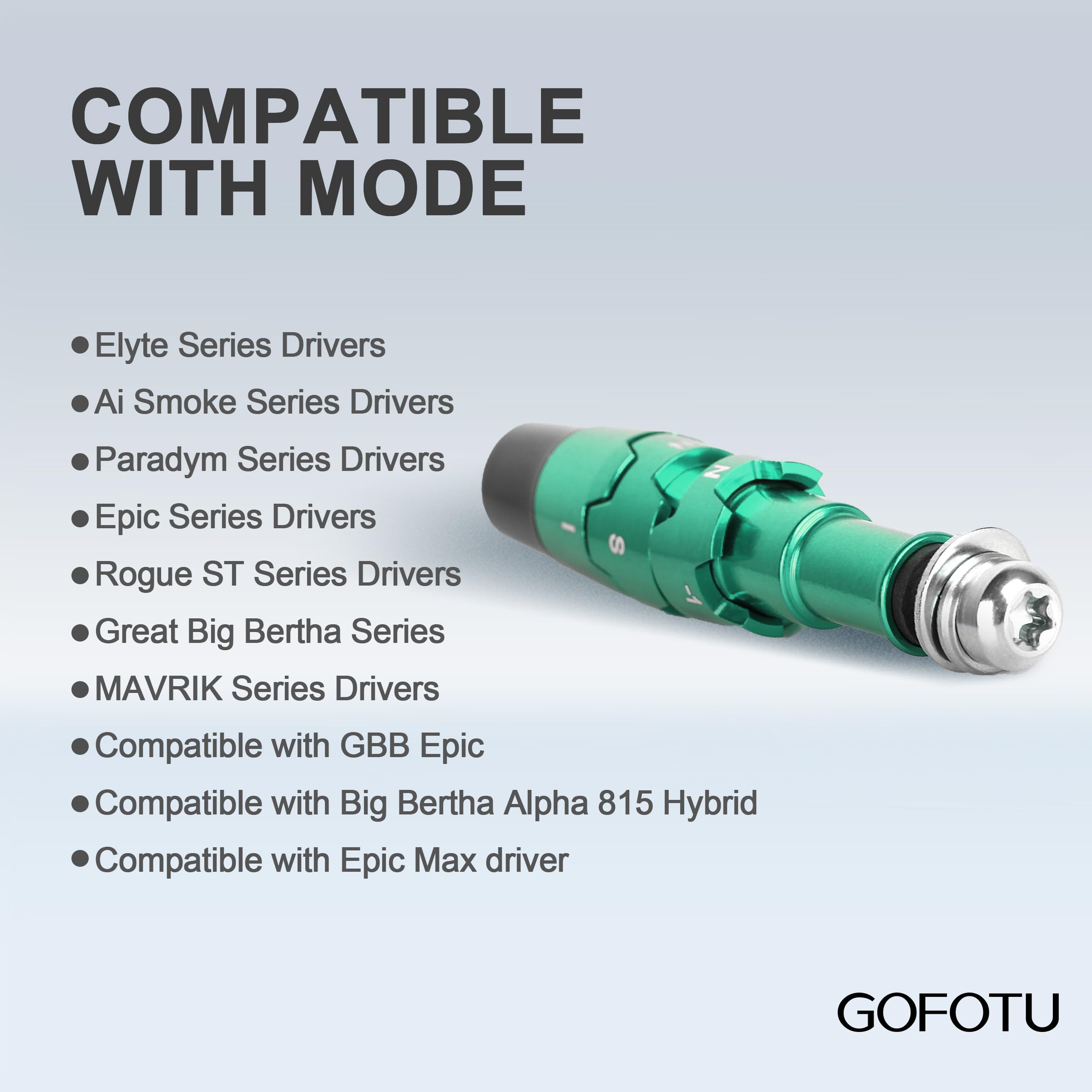 Amazon.com : Gofotu .335 Shaft Adapter Sleeve Compatible with