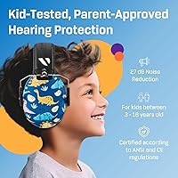 Vista 121 de Vanderfields Kids Ear Protection Earmuffs - Noise Cancelling Headphones for Kids, Autism, Toddler, Children