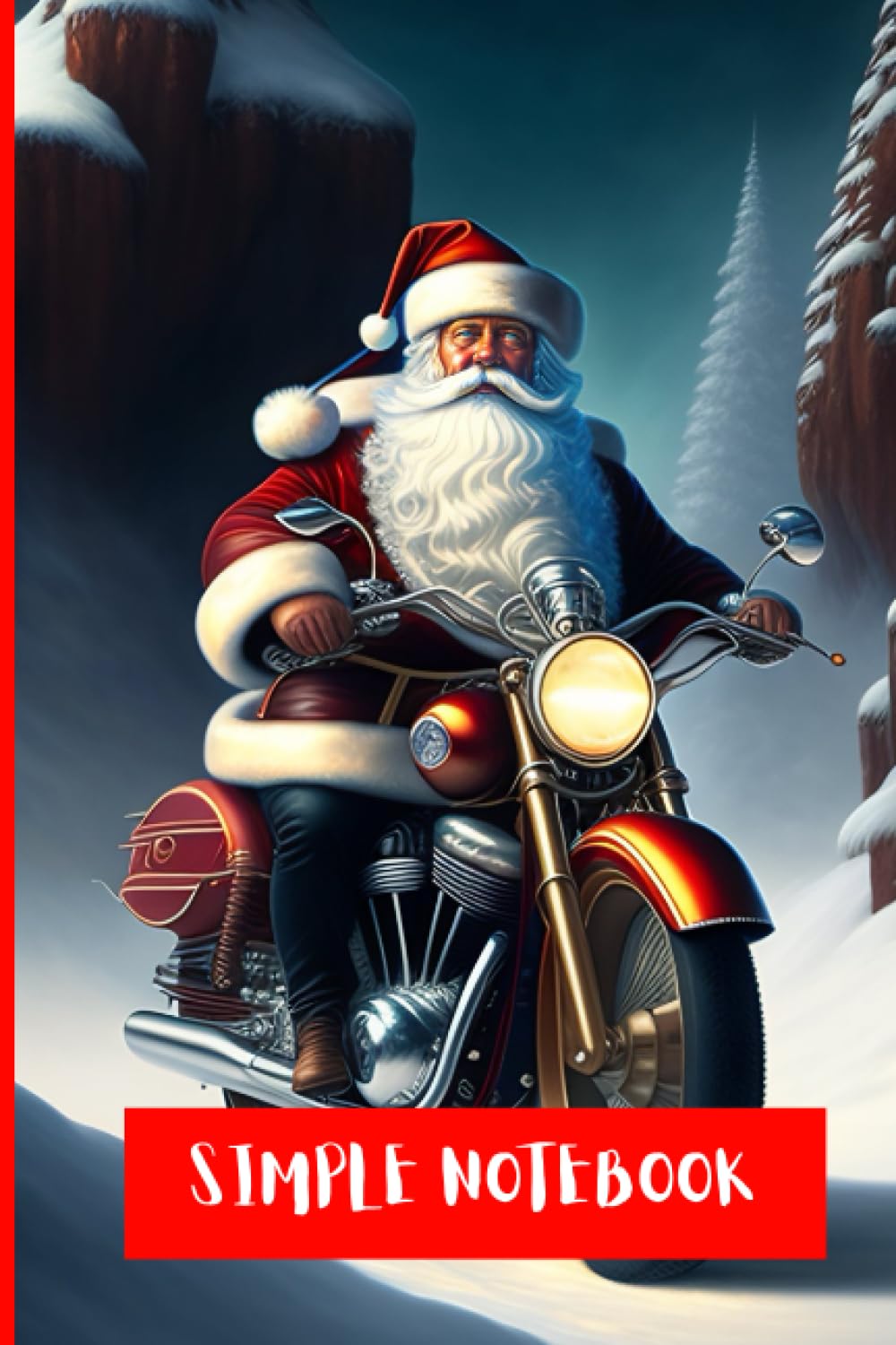 Festive Christmas Notebook: Capture Holiday Memories in Style | 6x9 Size