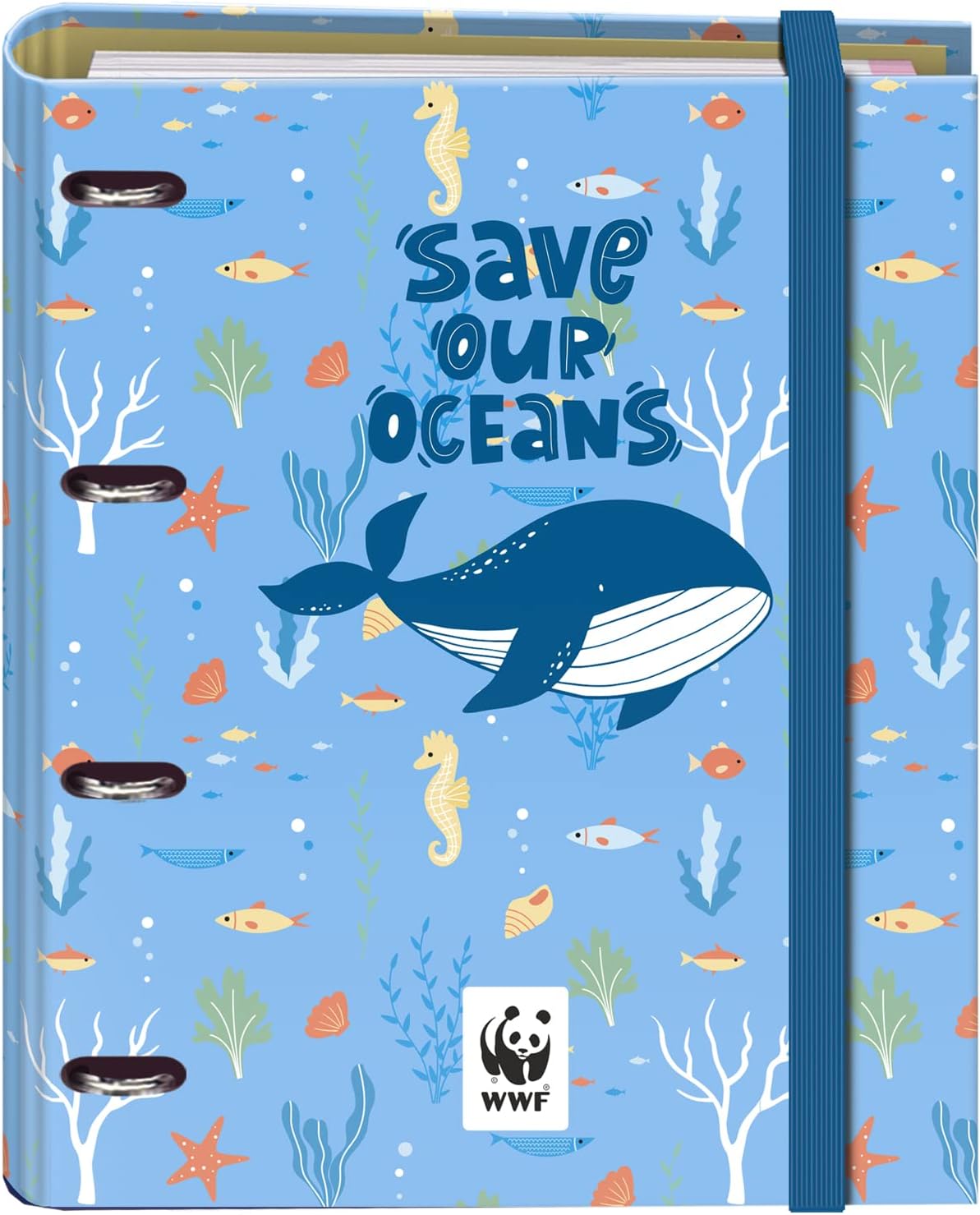 Dohe - Refill Binder A4 Rings 35mm - WWF - Save Our Oceans