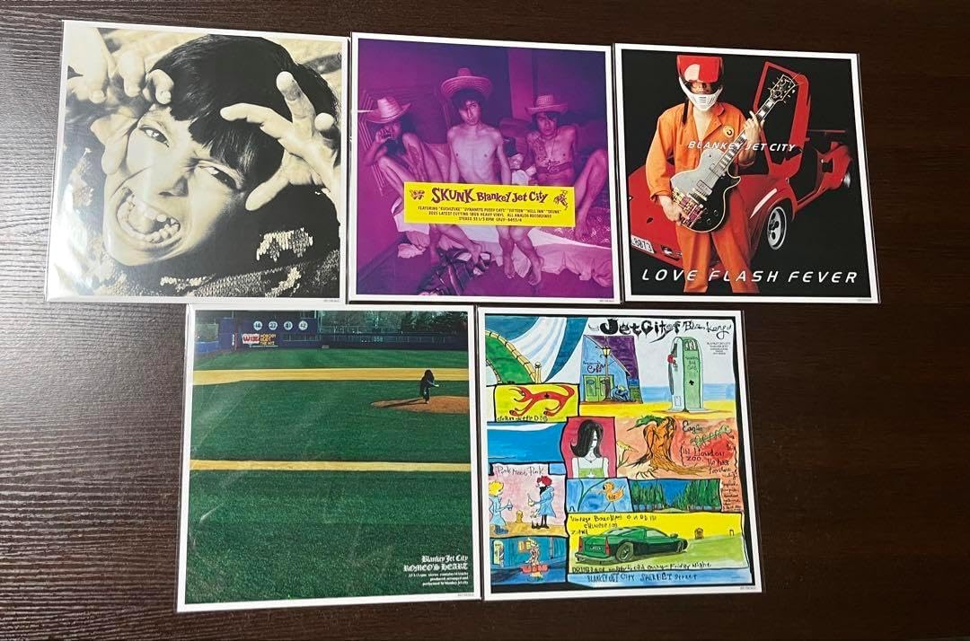 ブランキージェットシティ 特典メガジャケ10枚セット blankey jet city