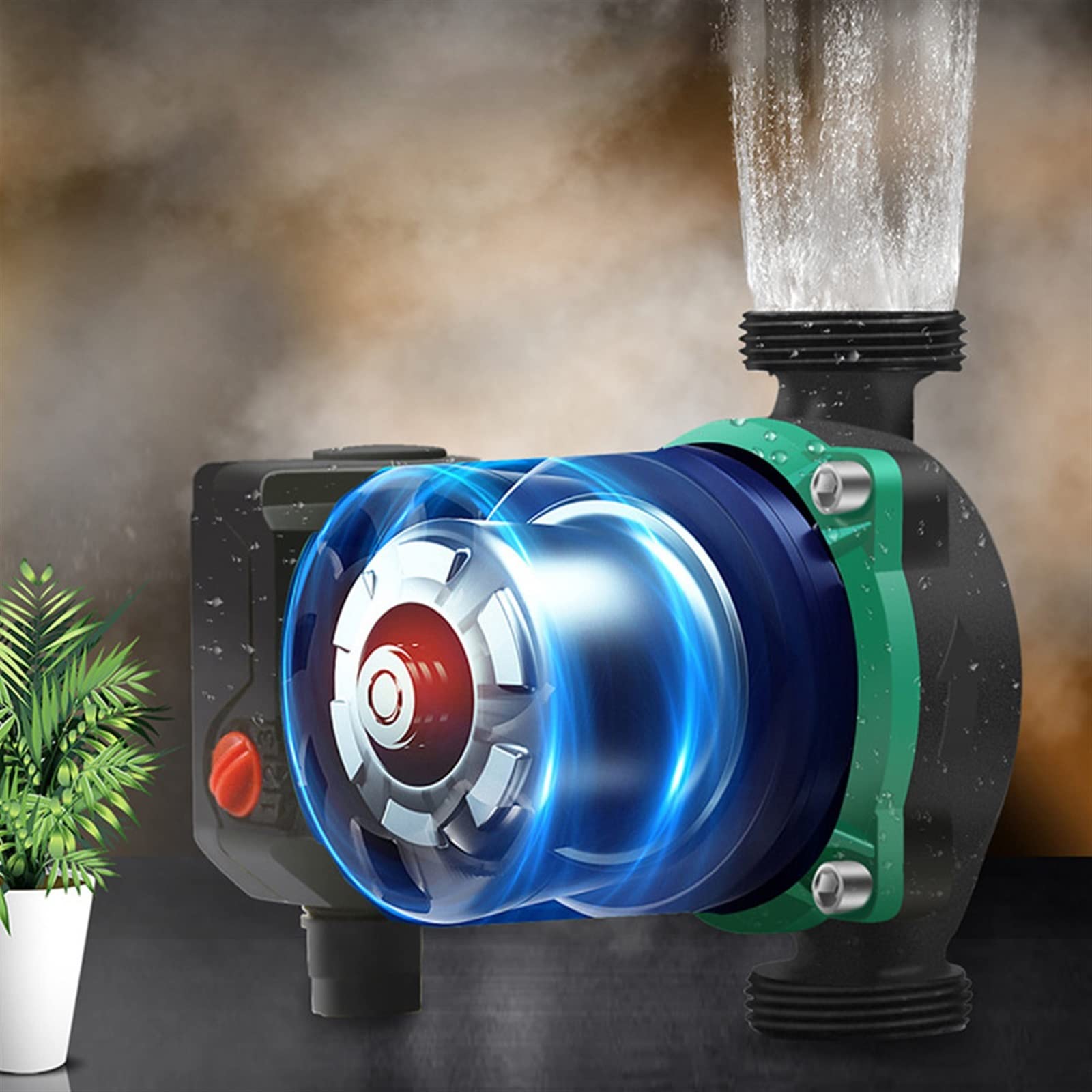 Piccola pompa sommergibile regolabile per uso domestico ultra-silenziosa 100W-320W piccola caldaia riscaldamento a pavimento pompa di circolazione pompa per condutture con motore in rame; tre