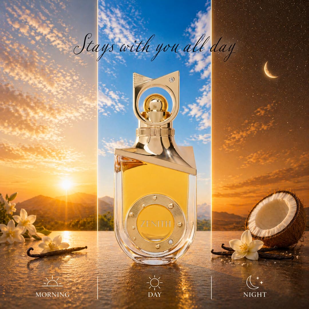 RiiFFS PARFUMS Zenith Extrait De Parfums - Fragancia de lujo para hombres y mujeres, aroma de larga duración, aceite de perfume premium, ideal para ocasiones especiales, unisex