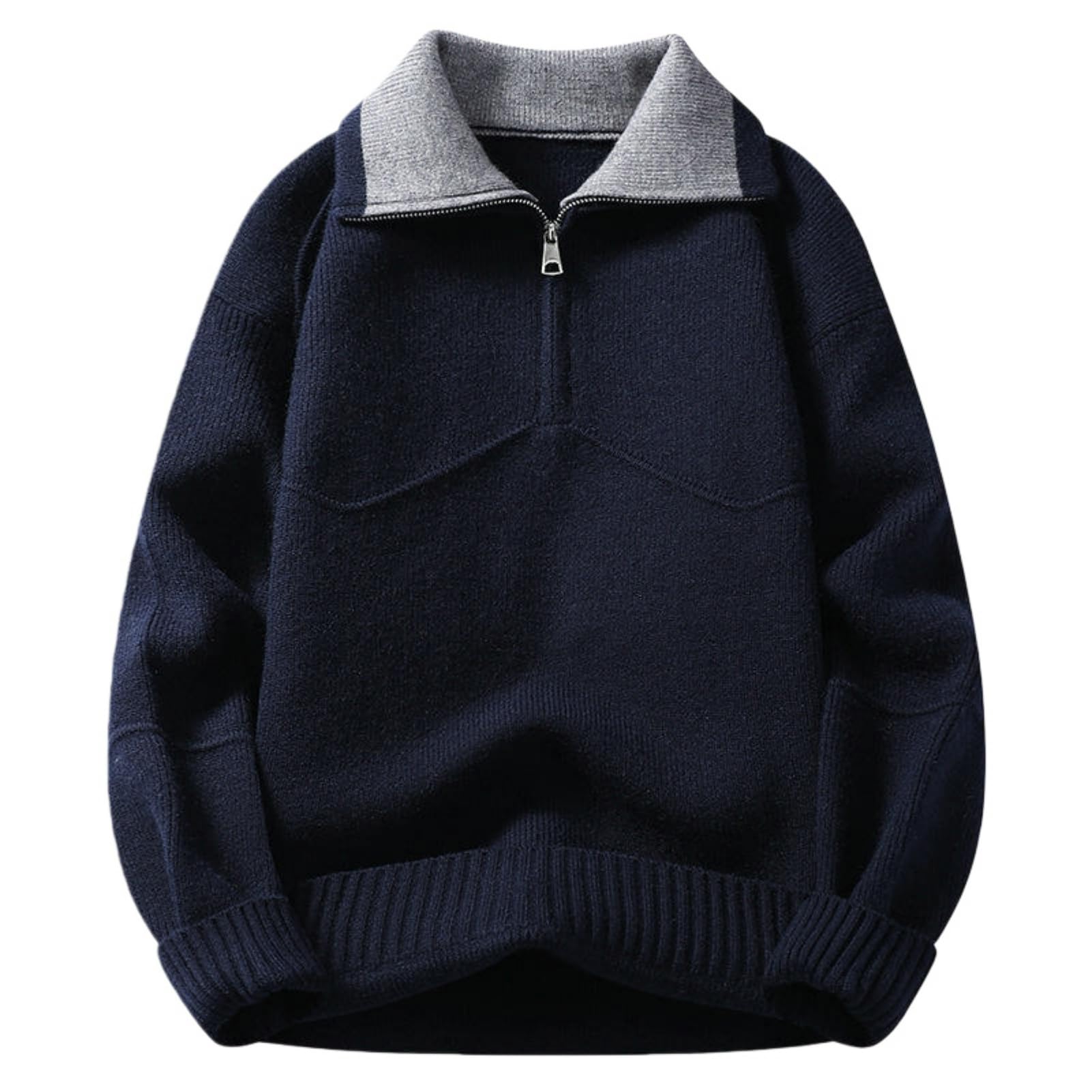 Pull homme demi-fermeture éclair parfait pour vos sorties décontractées