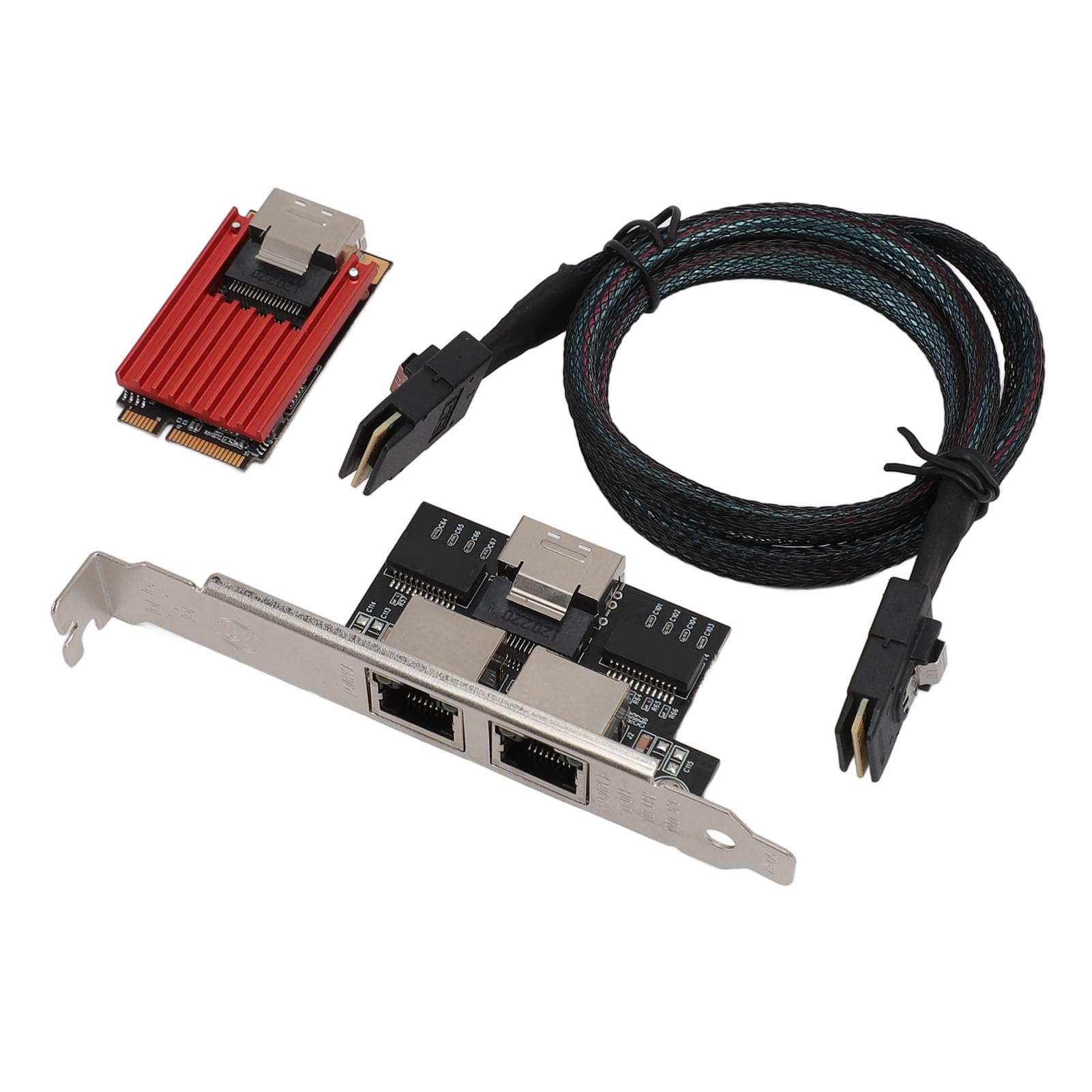 Tarjeta Ethernet Gigabit Pcie de Doble Puerto con Disipación de Calor Eficiente para un Rendimiento Rápido de Internet para Server