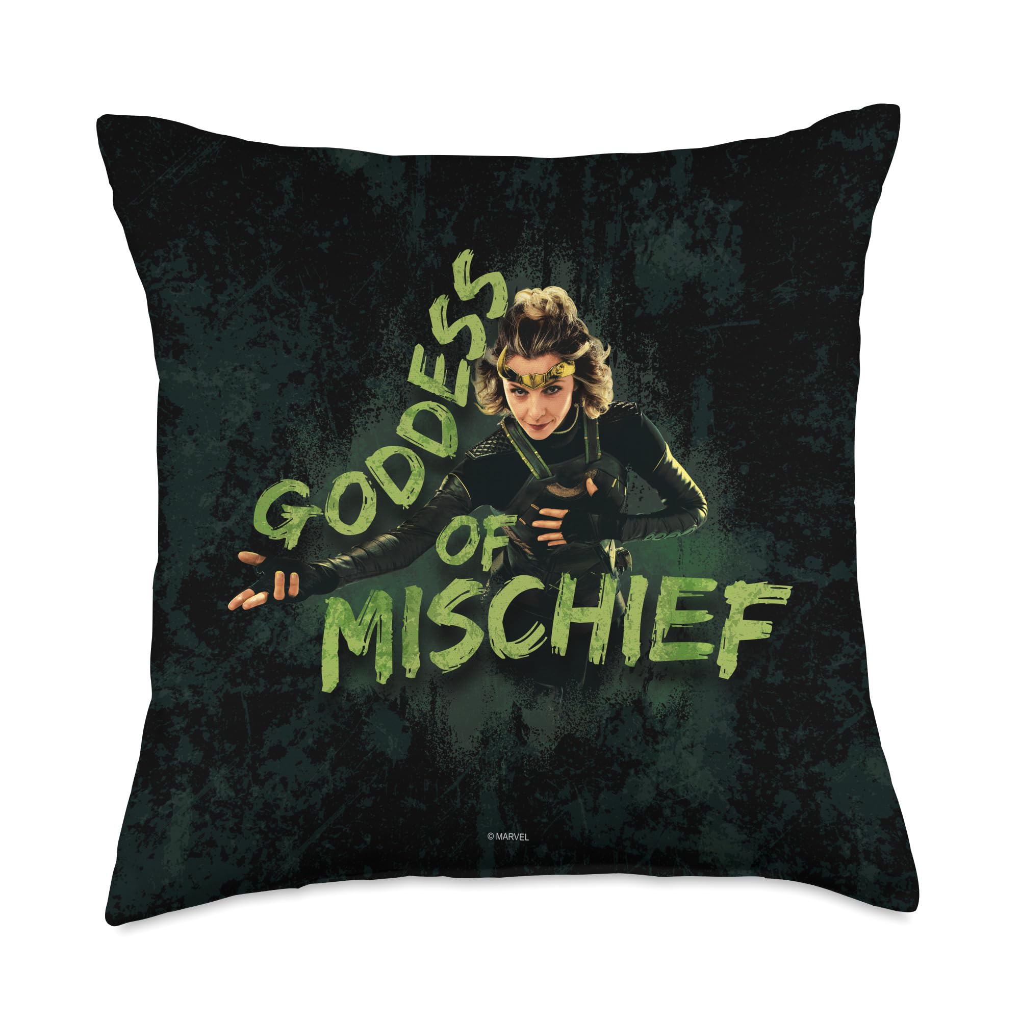 Oreiller Marvel Loki Variant Sylvie, le cadeau de collection multicolore idéal de 45 cm