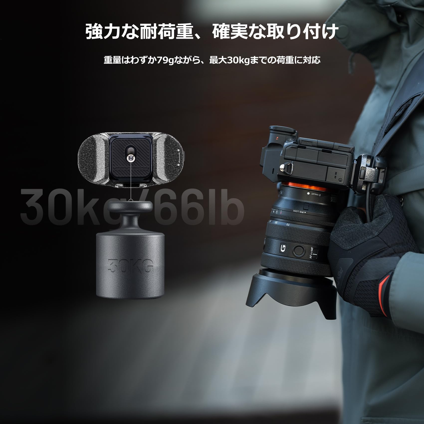 Amazon.co.jp: PGYTECH BEETLE カメラホルスター V2 クイックリリース
