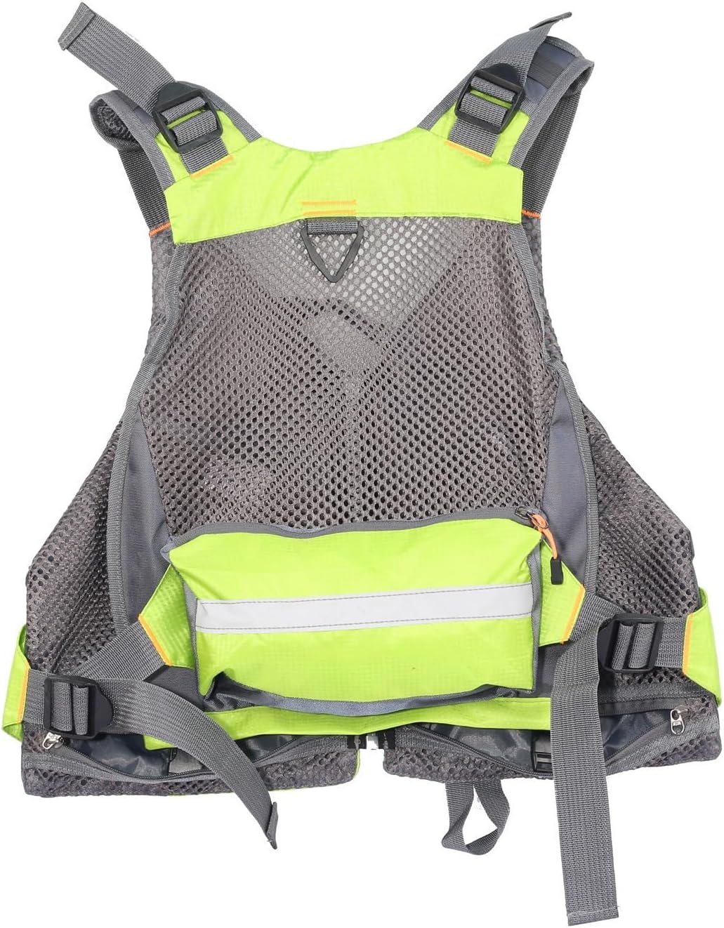 Multifunctional Kayak Life Jackets for Adults - Fishing, Multi Pocket Portable Detachable Clothing with Floating Material Breathable Life-Saving Rock Fishing - Image 2