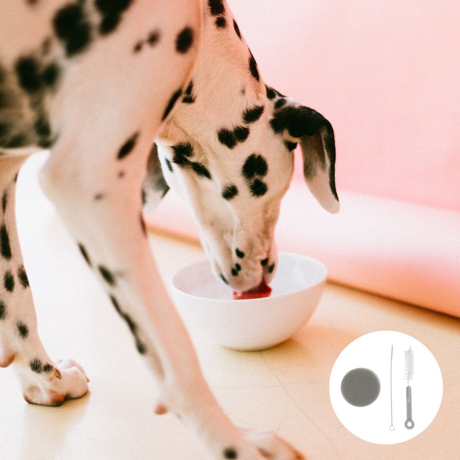 Mipcase 9 Pcs Cleaning Brush Cat Waterer Cleaning Kit Dog Waterer Brush Cleaner Pet Waterer Cleaning Sponge Pet Drinking Dispenser Cleaning Tool Pet Water Fountain Cleaning Tools