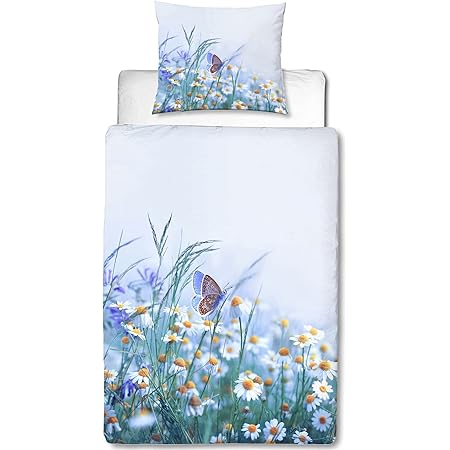 Huntrix Kinder-Bettwäsche Set 135x200cm - Lustiges 3D-Design Aus Weichem Polyester