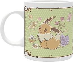 ABYSTYLE Pokemon Pikachu & Eevee Novelty Ceramic Coffee & Tea Mug 320ml | Pokemon Mug | Coffee Mug | Pokemon Merchandise | Pokemon Gifts