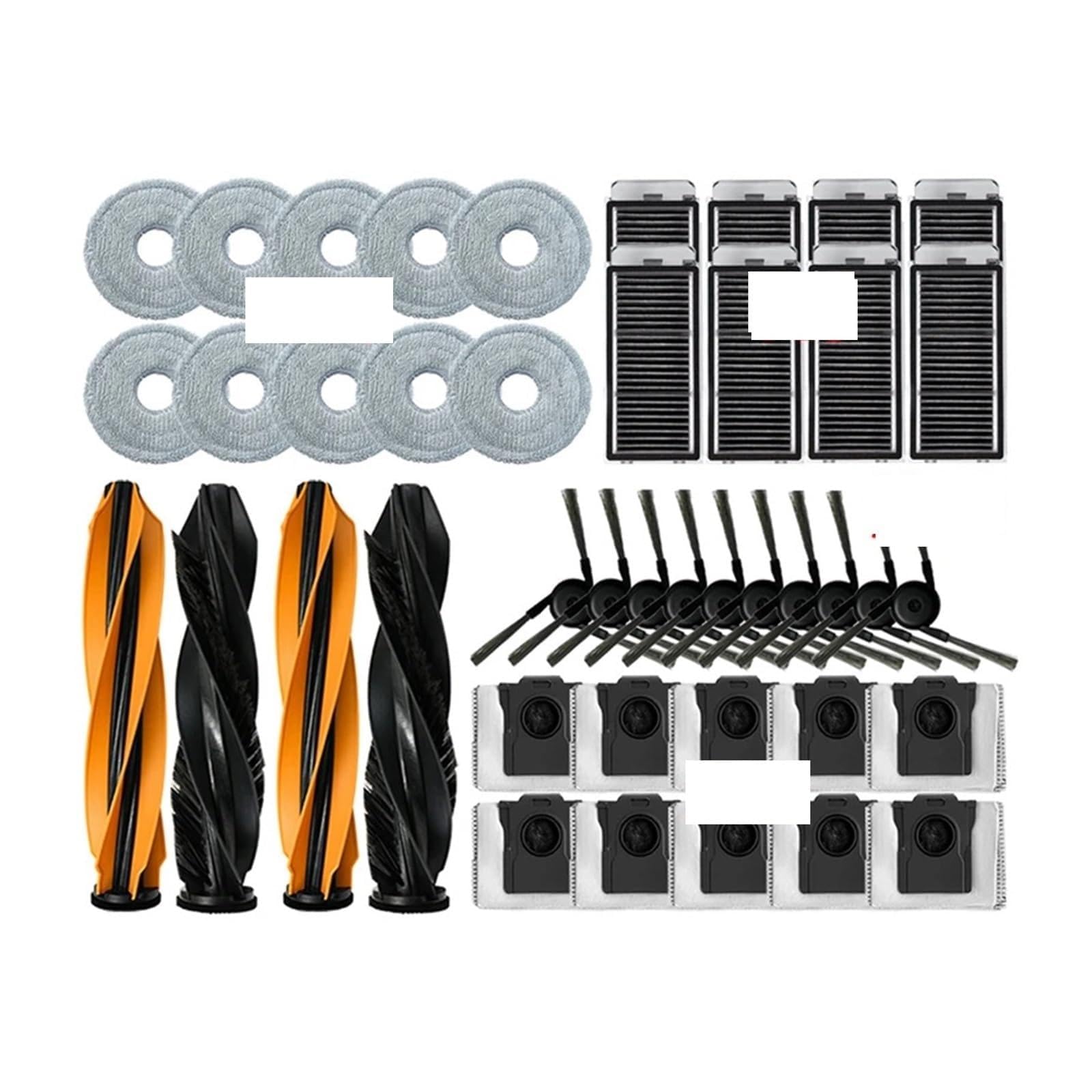 PPVWEY Cleaner Accessories Main Side Brush HEPA Filter