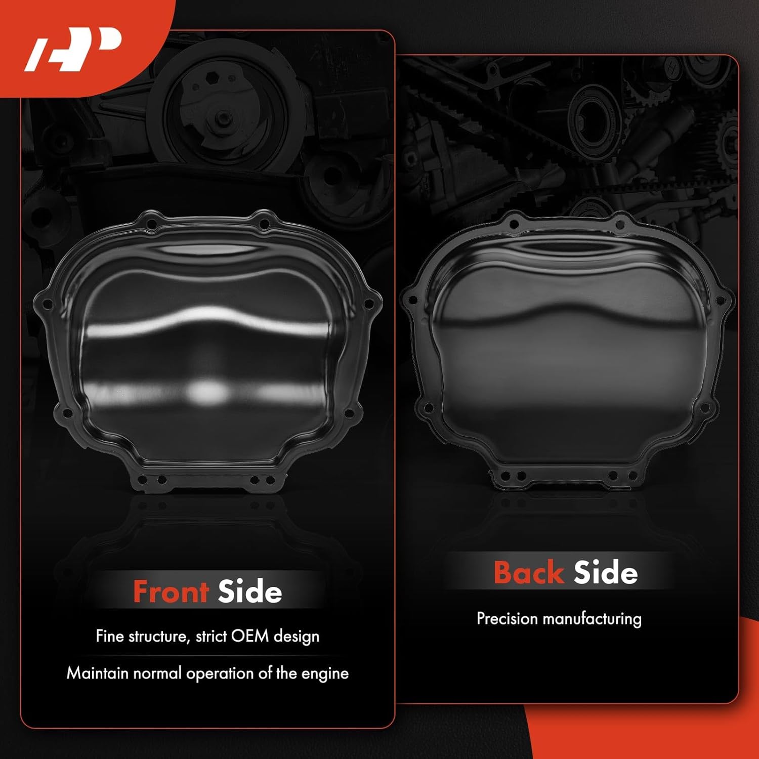 A-Premium Upper Engine Timing Cover Compatible with Audi A4 Quattro 2009, Q5 2009-2012, Q7 2011-2015, A5 Quattro 2008-2010, A7 Quattro 2012-2015, A8 Quattro, A6 Quattro, S4, S5 & Volkswagen Touareg