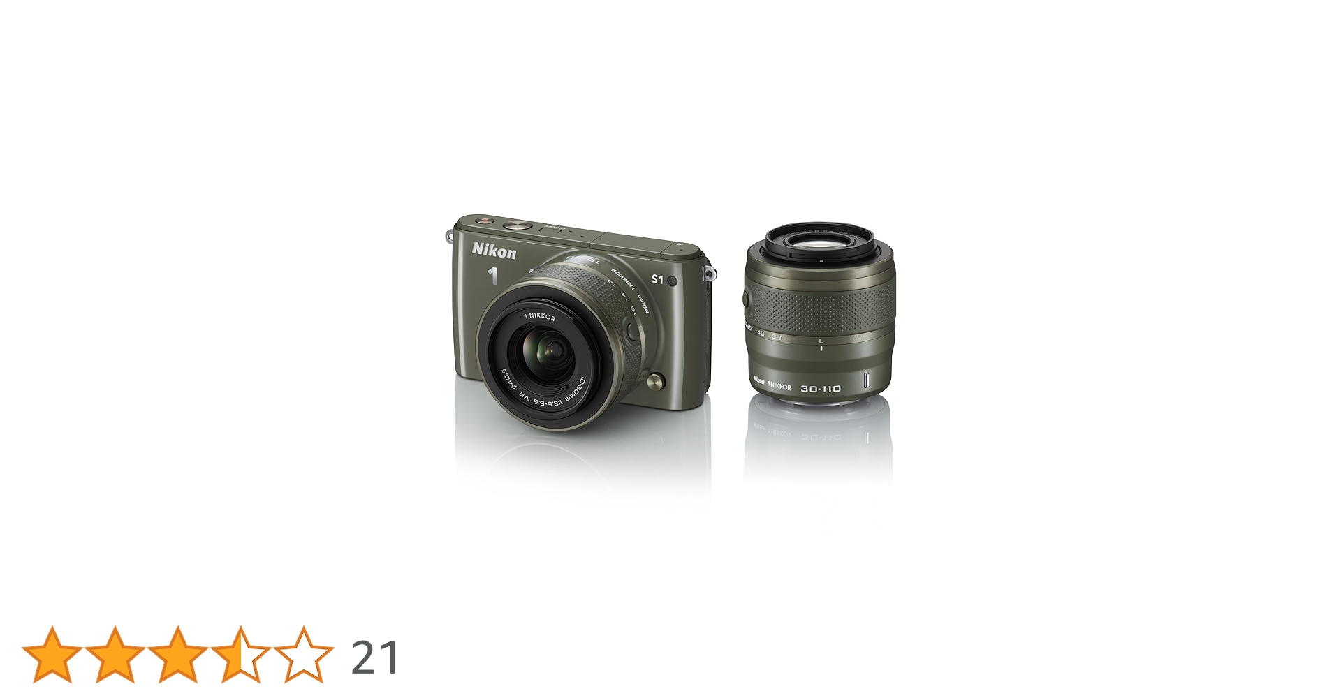 Amazon | Nikon ミラーレス一眼 Nikon 1 S1 ダブルズームキット1