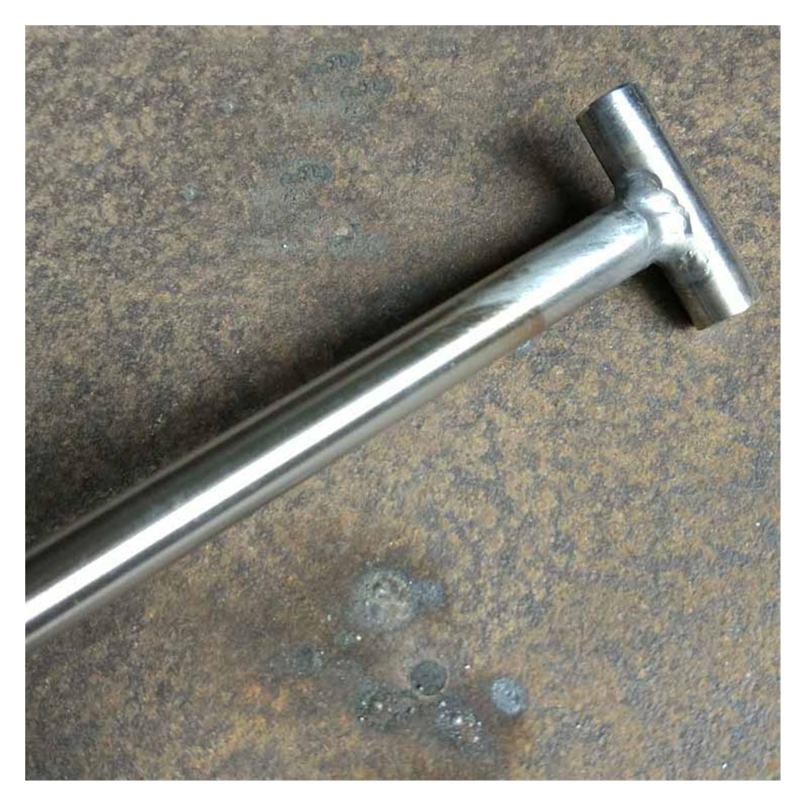 Gancho de alcantarilla， Gancho for tapa de alcantarilla Elevador de rejilla de drenaje de acero inoxidable Manija en T Gancho for tapa de alcantarilla Elevación y movimiento Tirador(60cm/31.