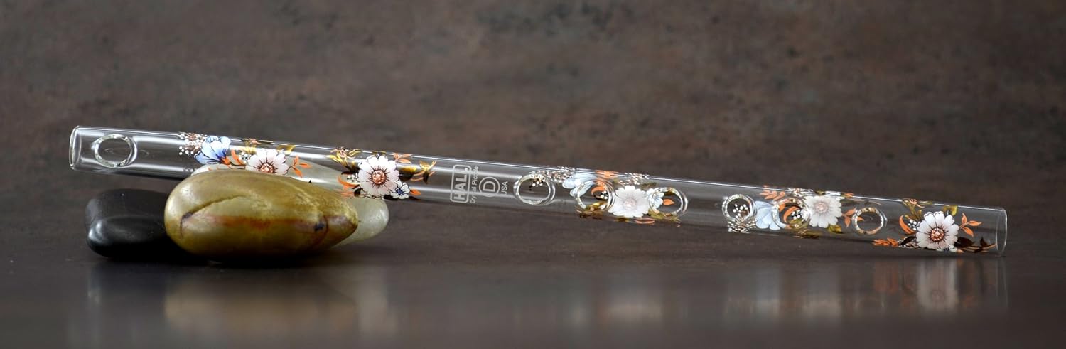 Hall Crystal Flute 11002 - Inline Glass Piccolo in D - Carolina