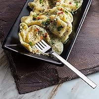 Vista 6 de Morcte Tenedor de cena de acero inoxidable, tenedor de 12 piezas