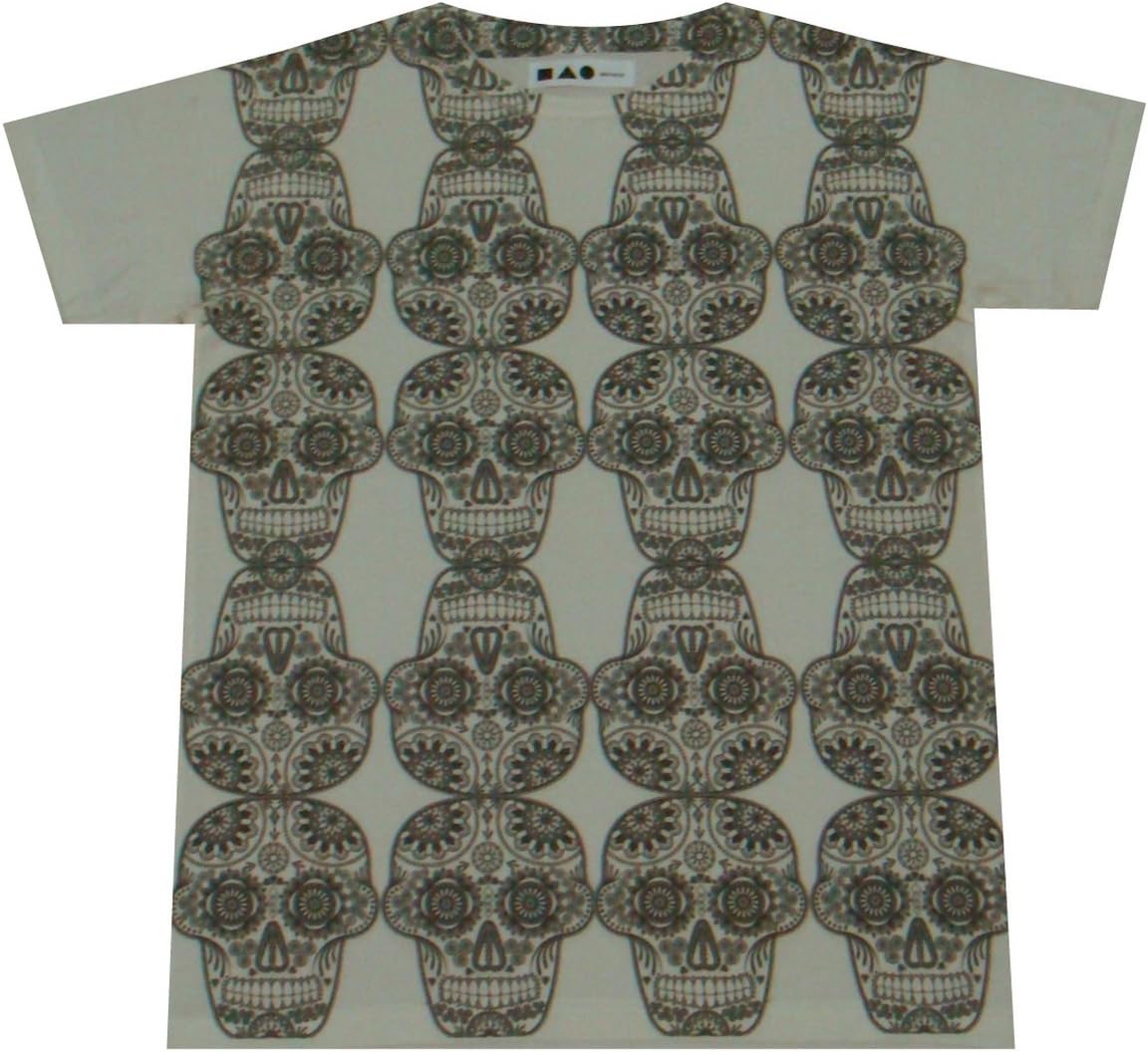 SINTHESIS T-Shirt skull skate vintage rock punk retro diamond / SIN19 sz M