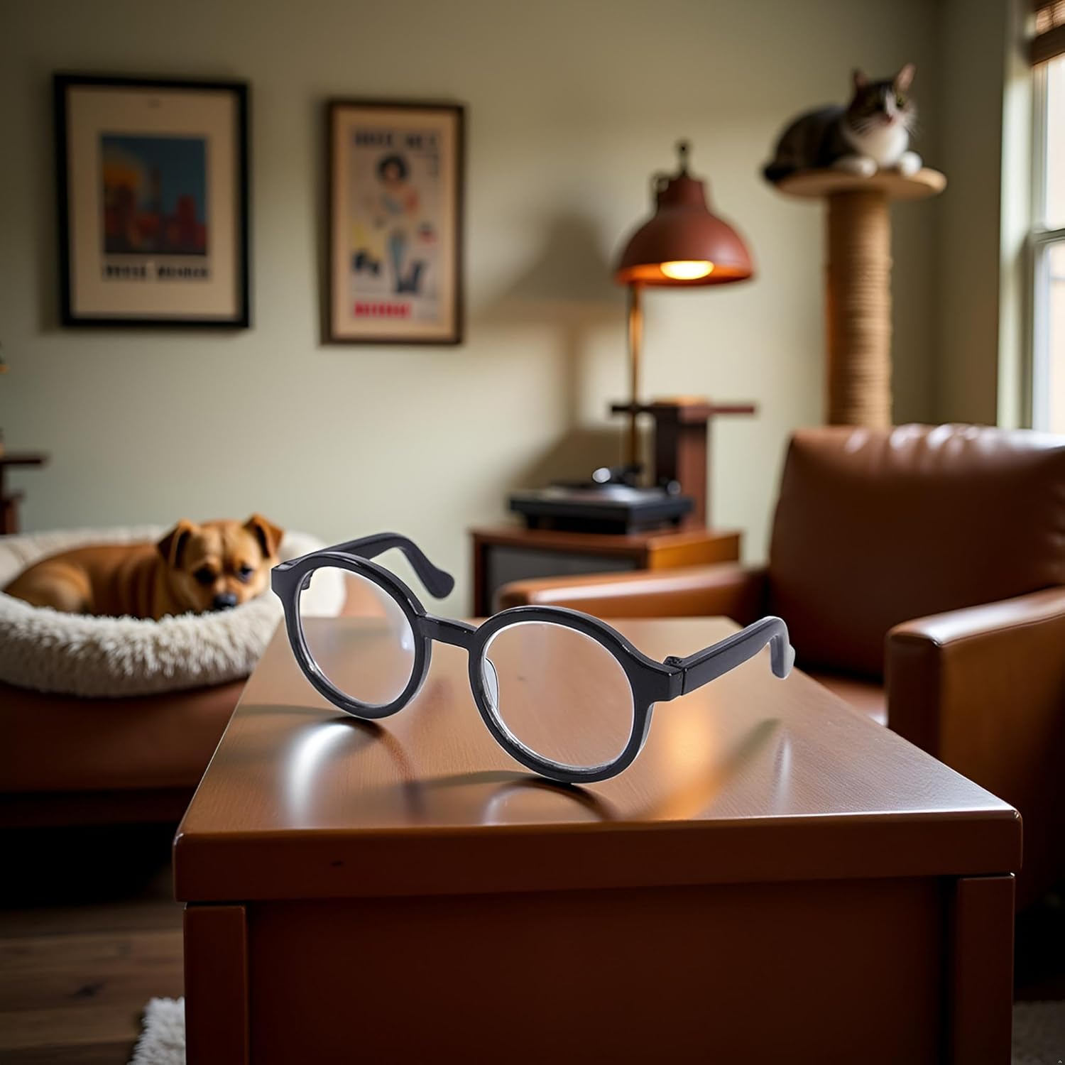 Black Pet Glasses for Small Dogs...