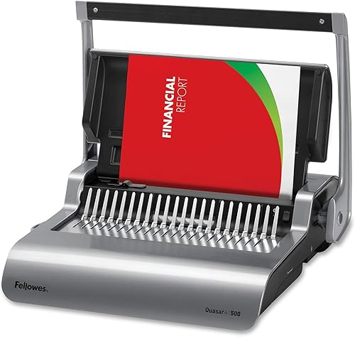 Miniatura 8 de Fellowes Máquina de encuadernación Quasar peine 5227201 51 x 181 x 154 pulgadas