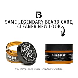 Live Bearded Beard Butter, 3 fl oz - Made in the USA - All-Natural Leave-in Conditioner and Softener with Shea | Straight Up Unscented - Fragrance-Free