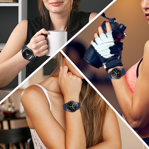 Miniatura 6 de iBazal Correa de nailon compatible con Samsung Galaxy Watch 65 de 1.575 pulgadas, 1.732 pulgadas, 5 Pro de 1.772 pulgadas, 4.614 pulgadas, Galaxy