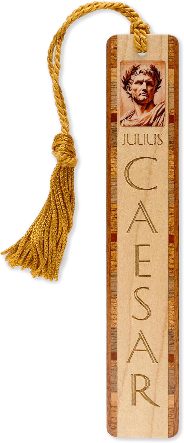 Personalized Joan of Arc Wooden Bookmark – Historic Photo Design with Tassel | Made in USA