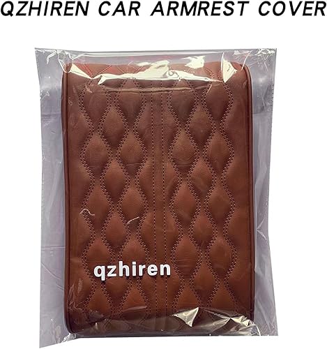 Miniatura 8 de Funda para consola central de automóvil, alfombrilla de caja para reposabrazos, de cuero de espuma viscoelástica, cojín de reposabrazos para SUV,