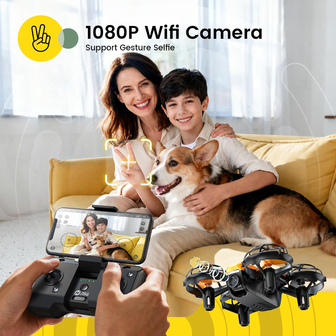 Amazon.com: Holy Stone HS420 Mini Drone with 1080P HD FPV Camera