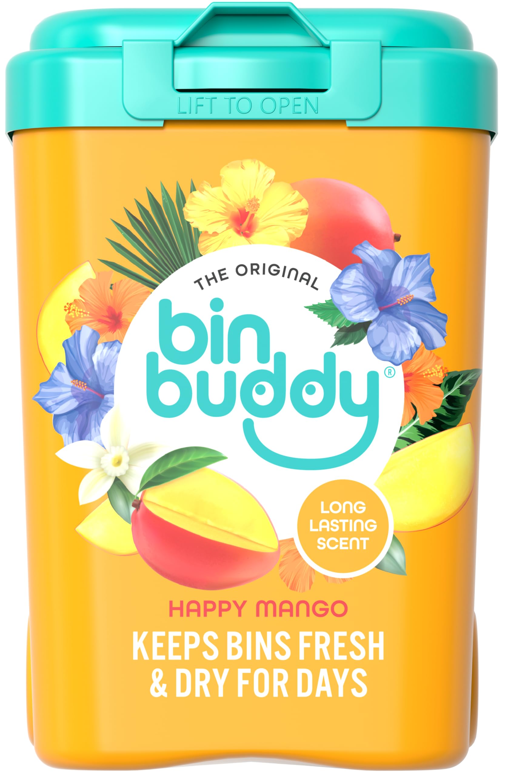 Bin Buddy Bin Freshener Deodoriser Powder (Happy Mango) 450g