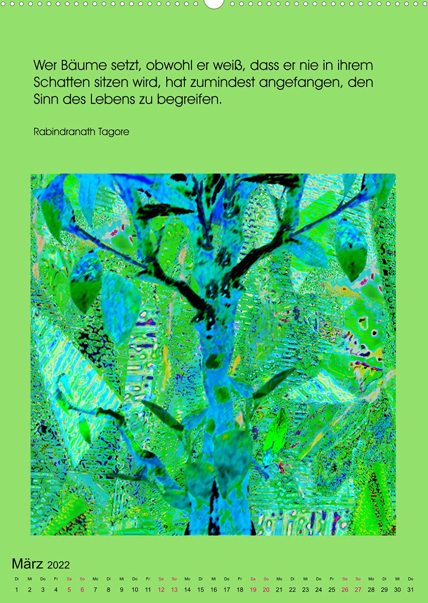 Inspiration NATUR (Premium, hochwertiger DIN A2 Wandkalender 2022, Kunstdruck in Hochglanz): Bunter Kunstkalender gegen graue Tage - inspiriert von ... (Monatskalender, 14 Seiten ) (CALVENDO Natur)