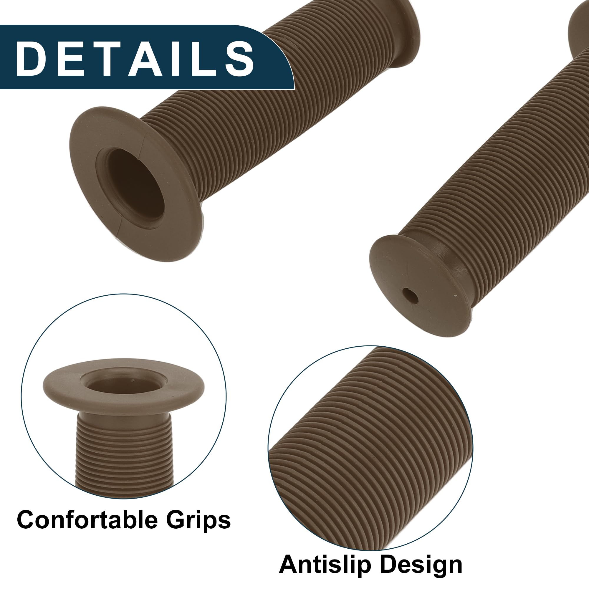 TUCKBOLD Bike Handlebar Grips Covers 100mm Long Lightweight - Image 4