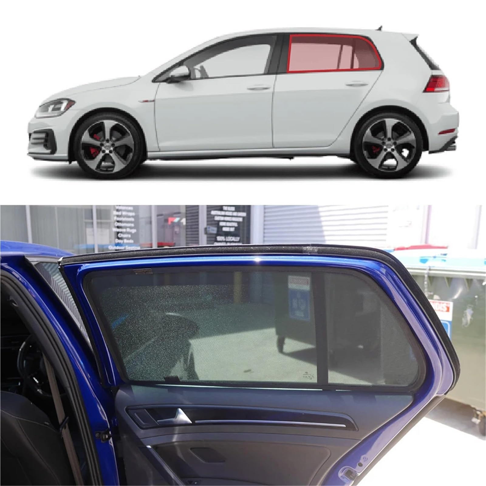 Zaslony Dzielace Samochód Do Volkswagen VW Golf 7 MK7 Golf7