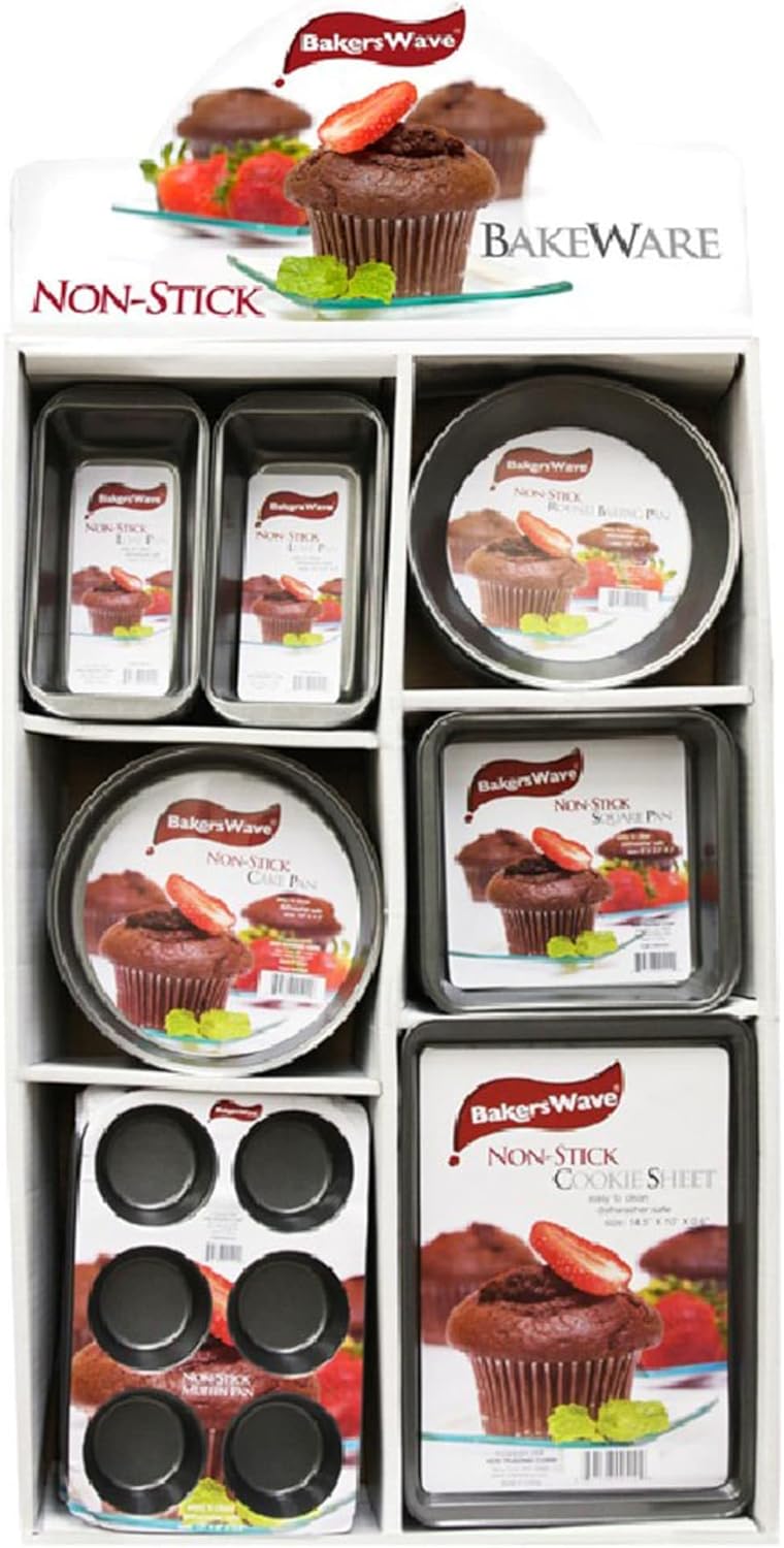 Home Basics 96-Piece Assorted Non-Stick Bakeware