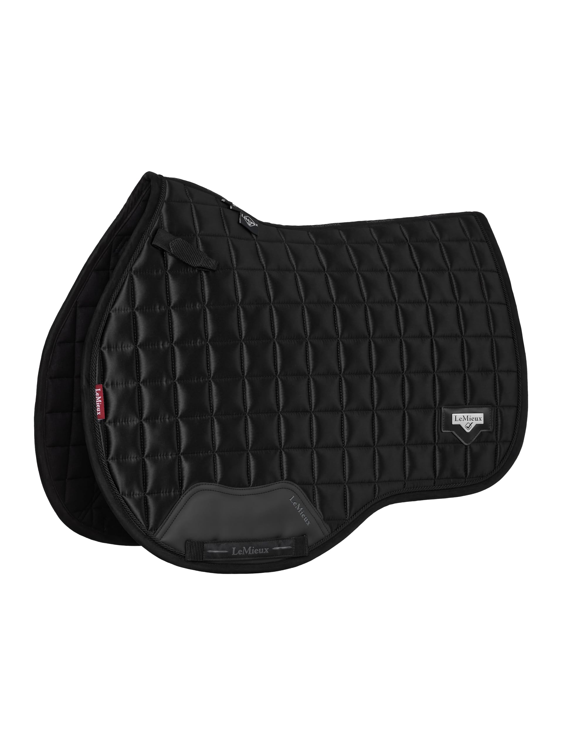 LeMieux Loire Classic GP Square - Equestrian Saddle Pad - Girth Protection Area - Black - Small/Medium โ image 1