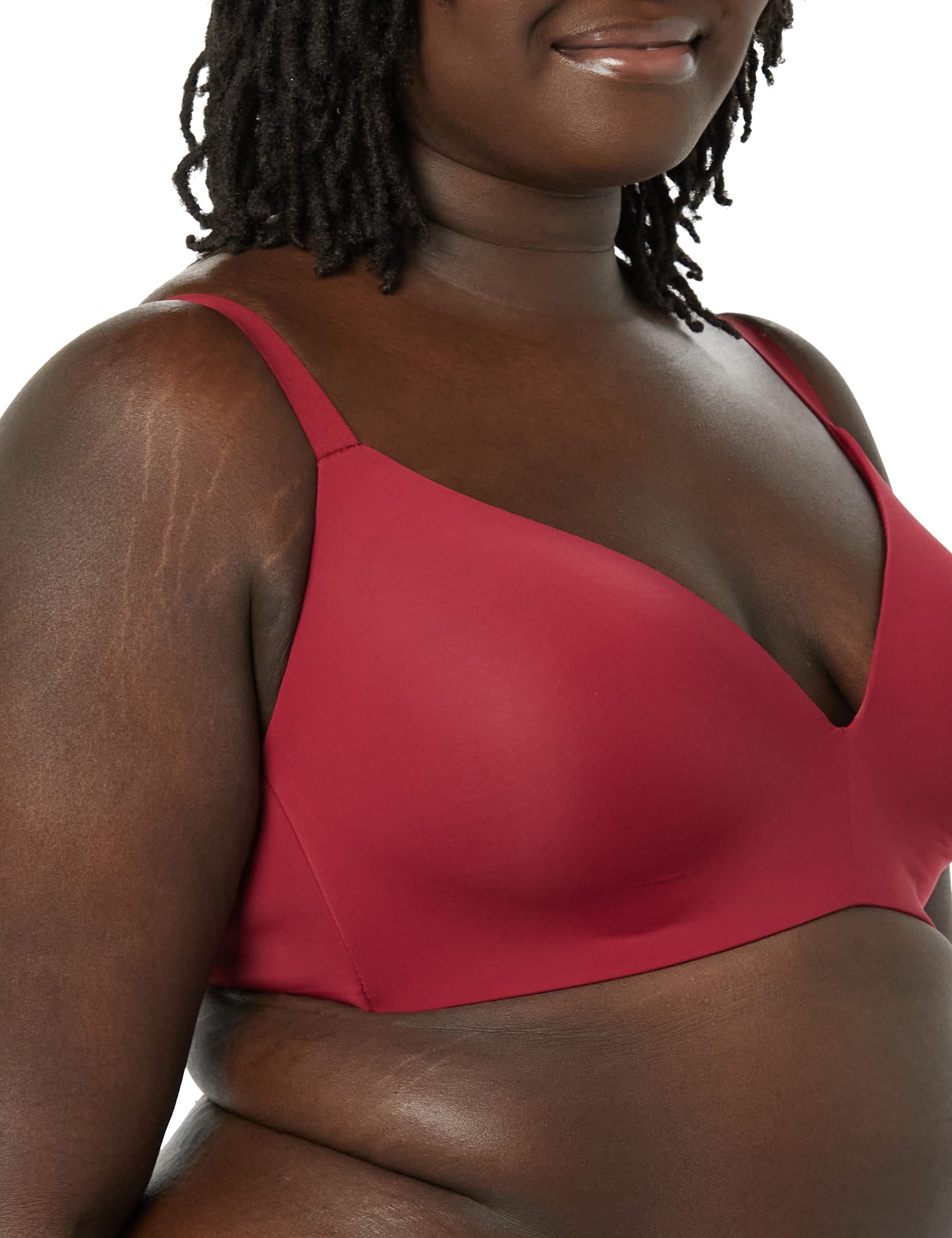 Amazon Essentials Reggiseno Leggermente Foderato Senza Ferretto Donna, Pacco da 2
