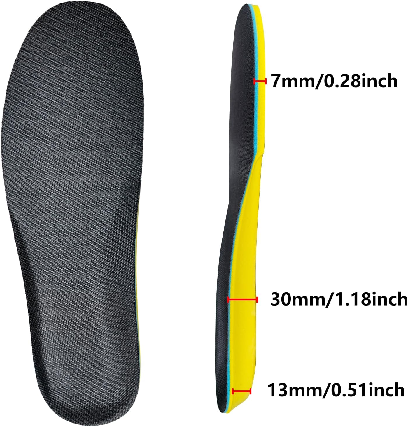 Insoles for Keen Boot Shoes, Replacement Footwear Inserts for Men's Work Comfortable Light-Weight and Cushion Shock Absorbing (Men 9.5-11) - Image 2