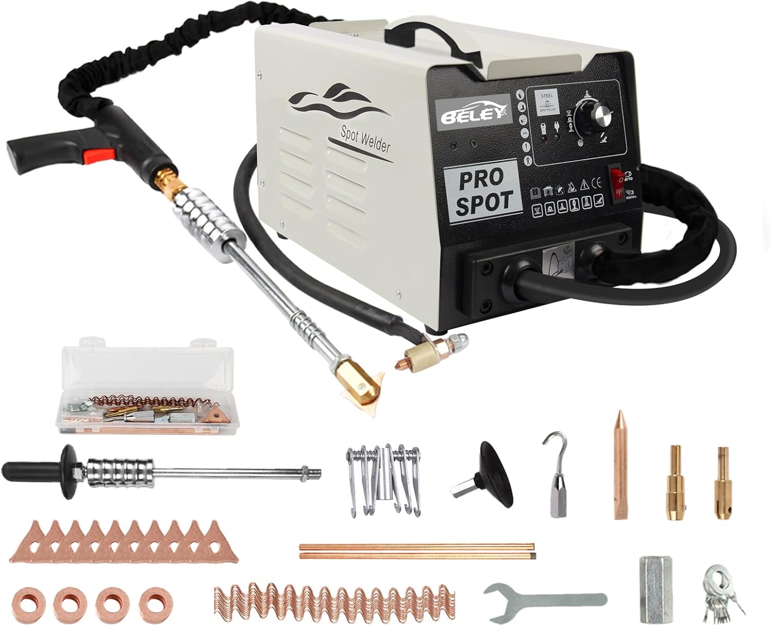 Dent Puller Machine Spotter Welder BELEY 110V 1.8KW Spotter Dent