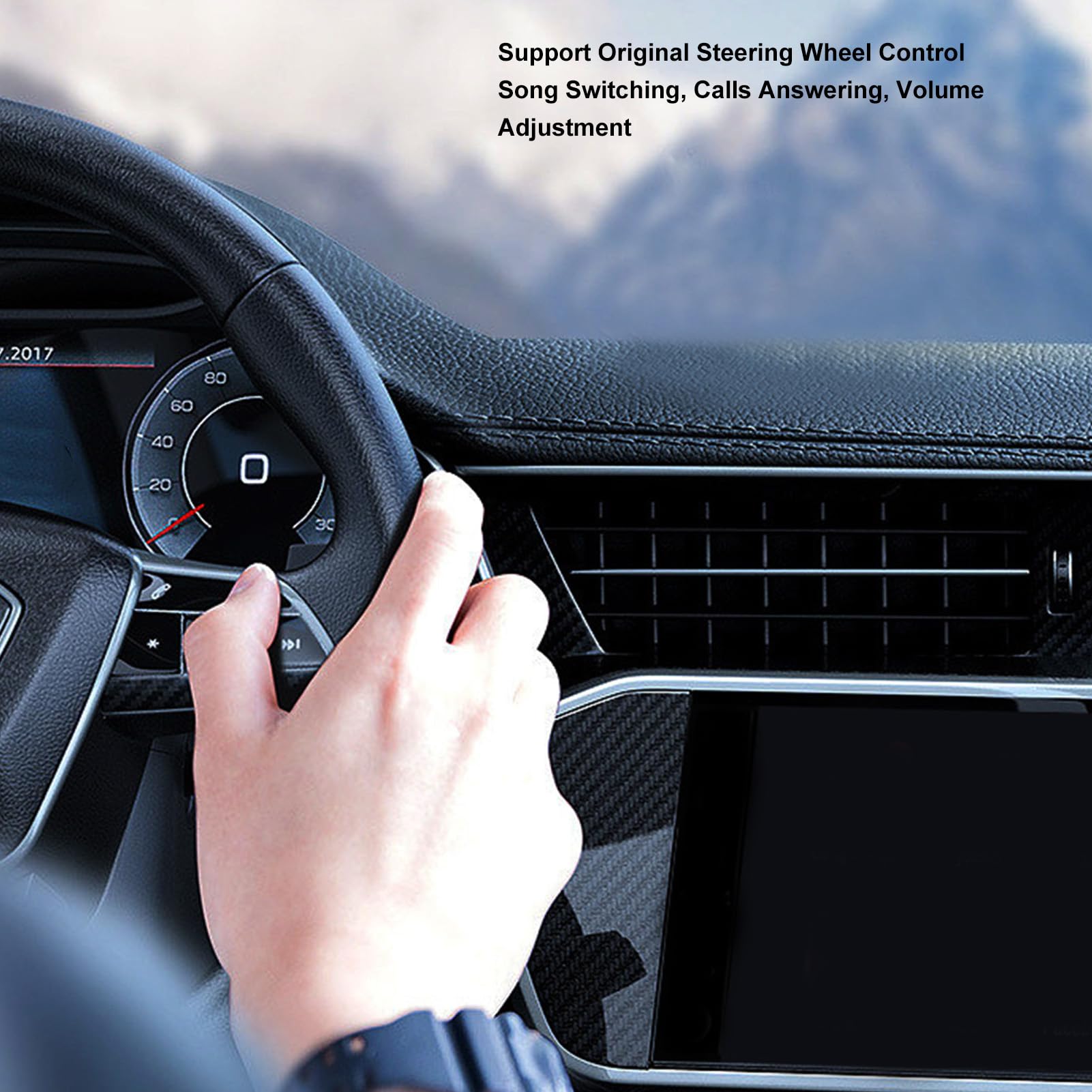 Adattatore per Auto Wireless Adattatore per per Auto Efficiente per per Interfaccia USB di Tipo C Facile da Usare per Tutti i Conducenti