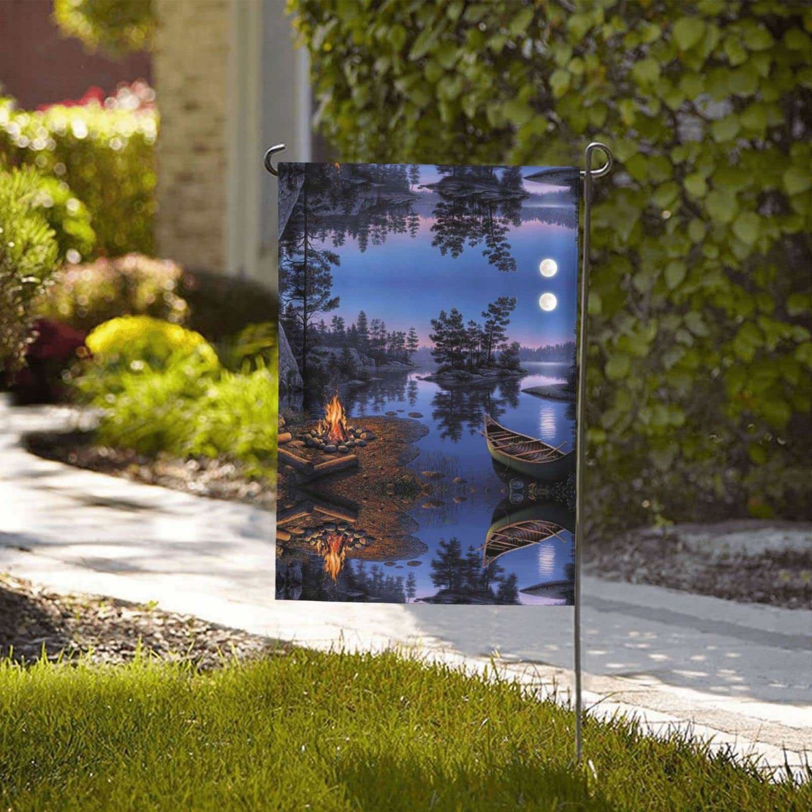 Pickako Gartenflagge „The Earth’s Day“ – Doppelseitig, 71,1x101,6 Cm, Aus Polyester, Für Hof & Terrasse