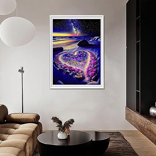 Miniatura 3 de Lunyloer Kit de pintura de diamantes 5D, kit de arte de diamantes para principiantes, pintura artística de diamantes de bricolaje con diamantes