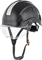 Vista 21 de Casco Protector Defender Safety H1 con Visera ANSI Z89.1