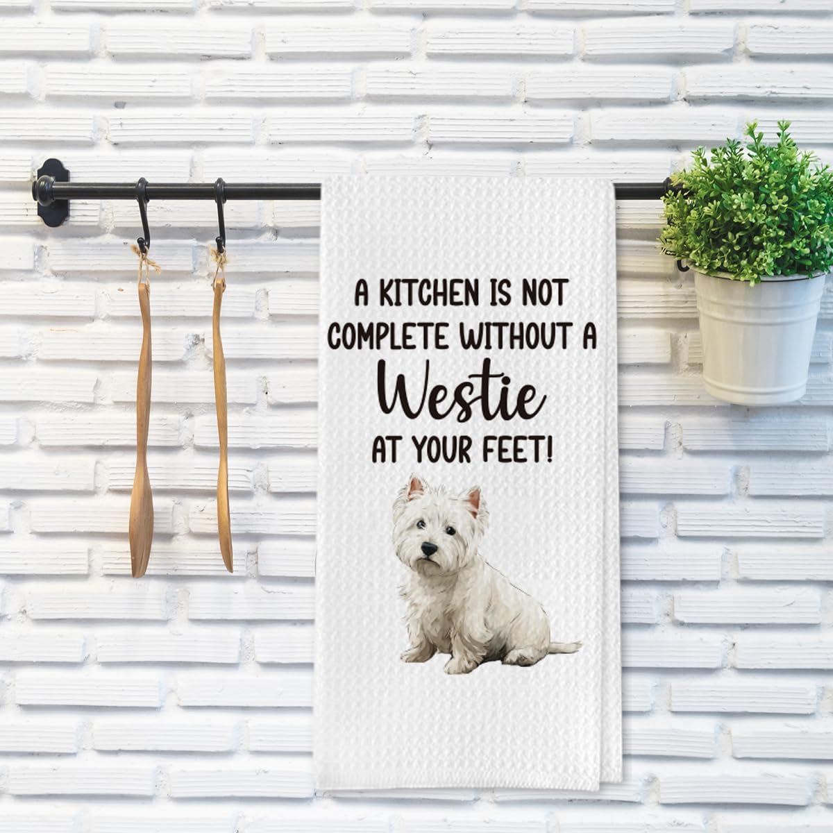 Weatie Gifts Kitchen Towels for Weatie Lover, Dog Gifts Decorative Towels for Bar Kitchen Bathroom - Image 6