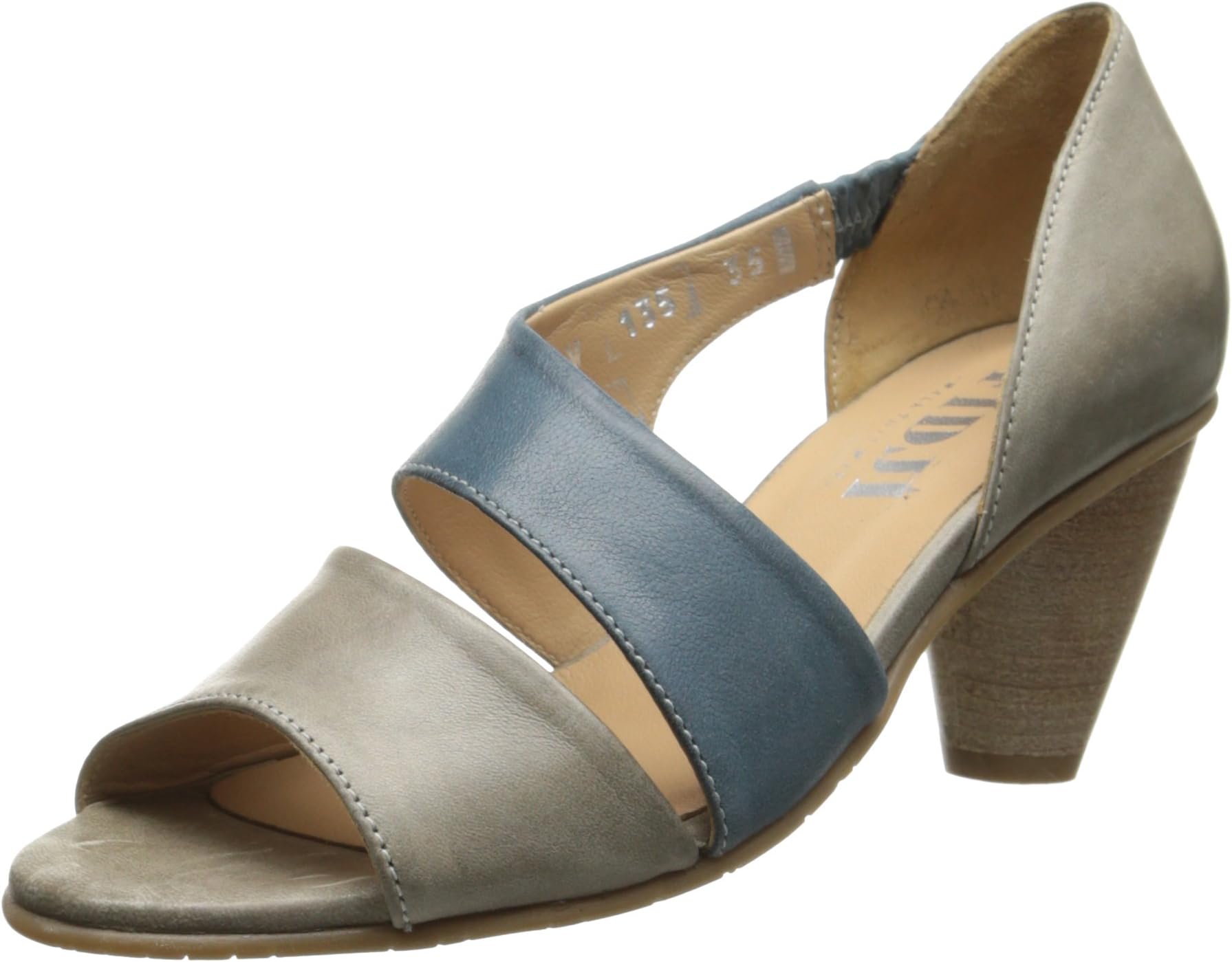 Fidji Women's V135, Taupe/Blue, 38.5 EU/8.5 M US